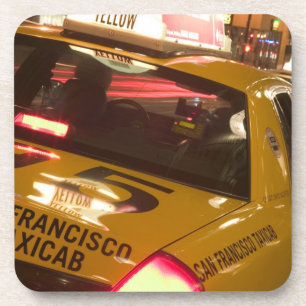 USA, California, San Francisco Union Square Beverage Coaster