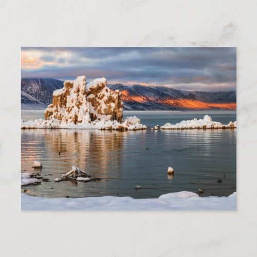 USA California Sunrise at Mono Lake Postcard