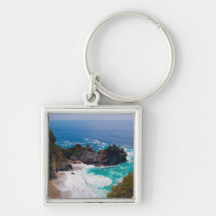 USA, California. View Of Mcway Falls Keychain