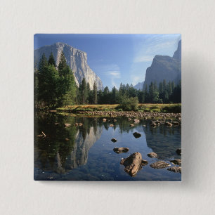 USA, California, Yosemite National Park, 5 Pinback Button