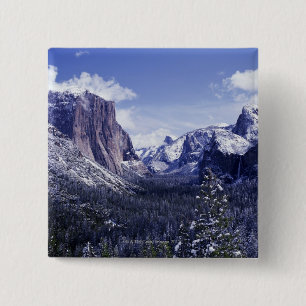 USA, California, Yosemite National Park, El 2 Button