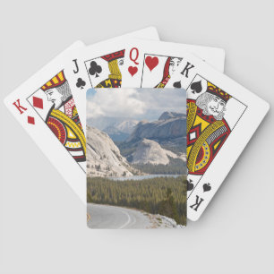 USA, California, Yosemite National Park Poker Cards