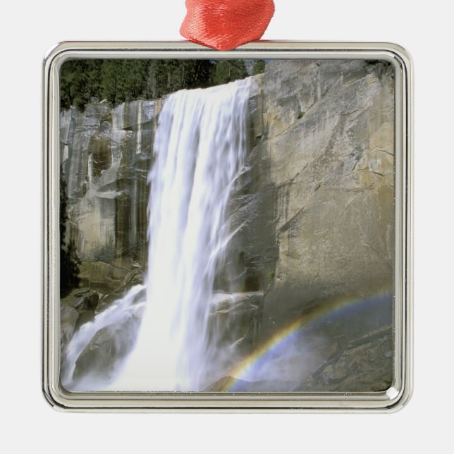 USA, California, Yosemite National Park. Vernal Metal Ornament (Front)