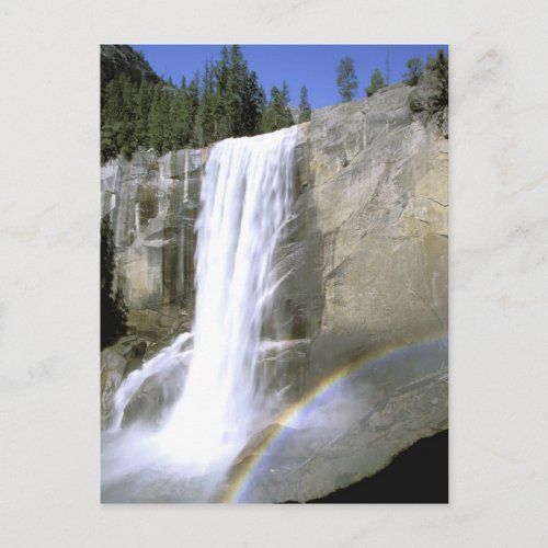 USA California Yosemite National Park Vernal Postcard