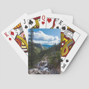 USA, California. Yosemite Valley Vista Poker Cards