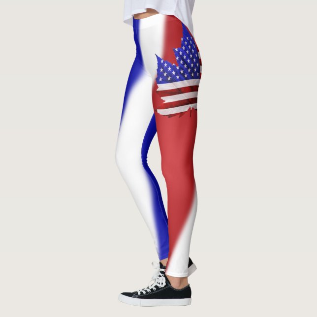 USA Canada Pants Women's US Canada Leggings  (Left)