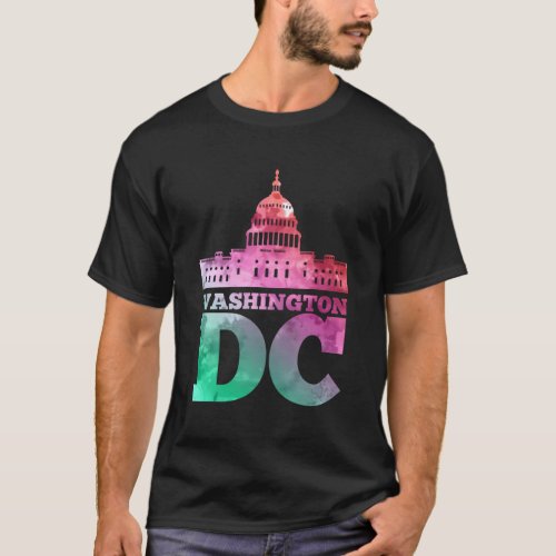Usa Capital Washington Dc Capitol Hill T_Shirt