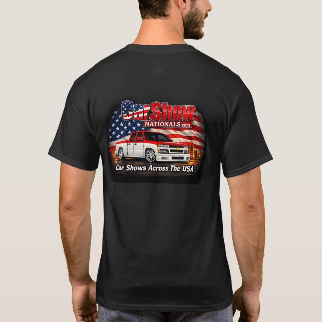 USA Car show Nationals Shirt (Back)