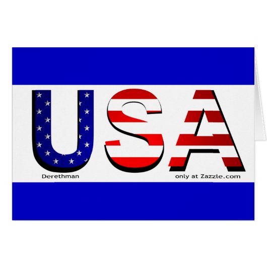 USA (card) Cards (Front Horizontal)