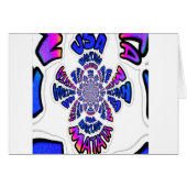 USA Celebration: Lovely Fun Text Dynamic Art (Front Horizontal)