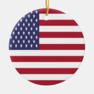 USA CERAMIC ORNAMENT