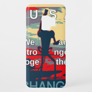 USA Change - We Are Stronger Together Case-Mate Samsung Galaxy S9 Case