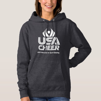 USA Cheer Logo Women's Dark Hoodie