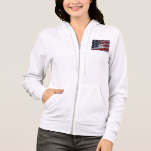 USA Christmas: A Festive Celebration of Freedom Hoodie