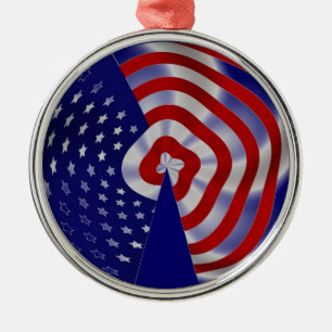USA Christmas ornament
