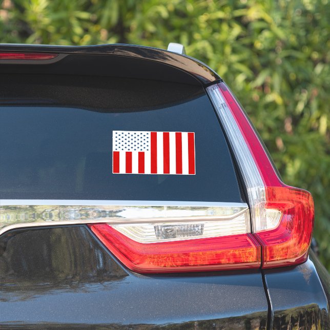 USA Civil Flag of Peacetime Sticker (Car Side)