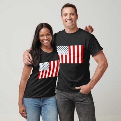 USA Civil Flag of Peacetime T_Shirt