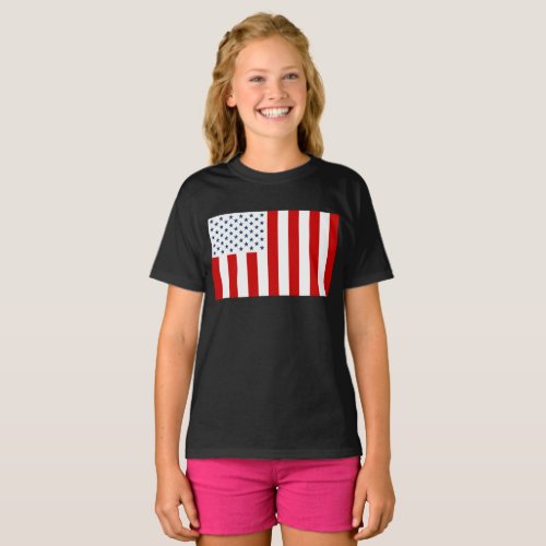 USA Civil Flag of Peacetime T_Shirt