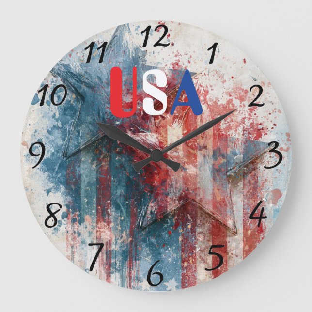 USA Clock (Front)