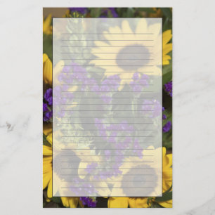 USA, close-up of bridal flower arrangement, Stationery