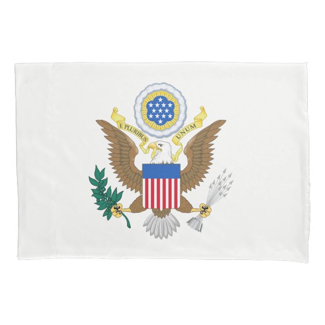 USA Coat Of Arms pccnt Pillow Case (Front)