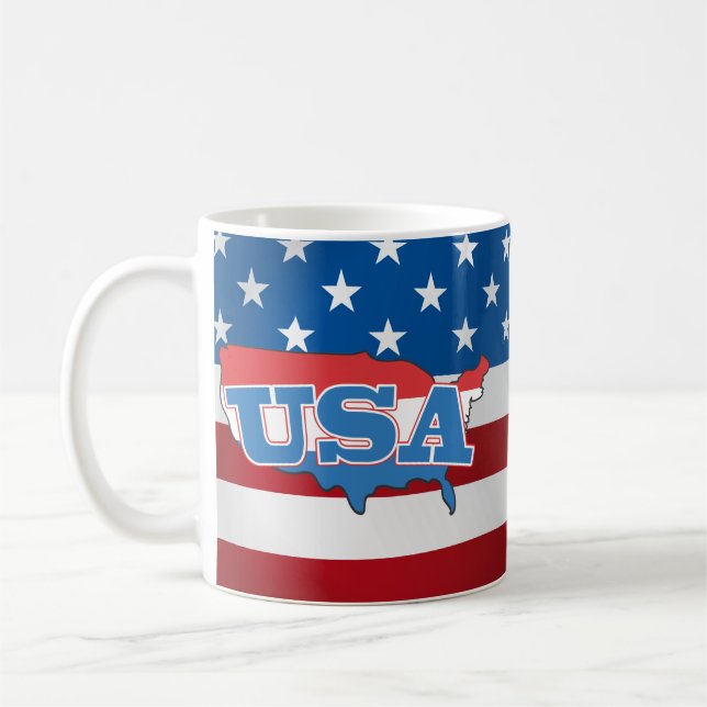 USA COFFEE MUG (Left)