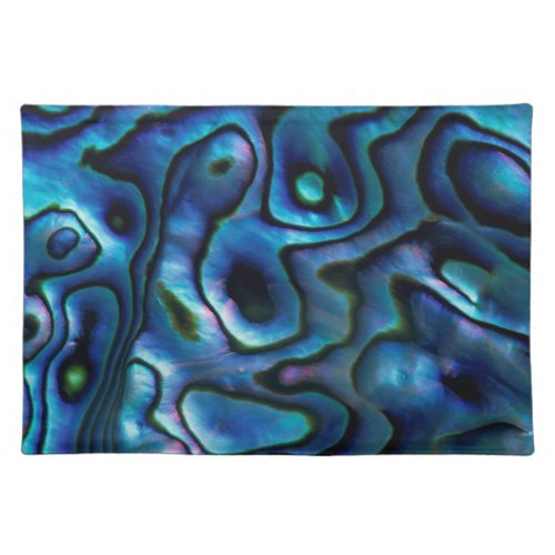 USA Colorado Lafayette Abalone shell Cloth Placemat