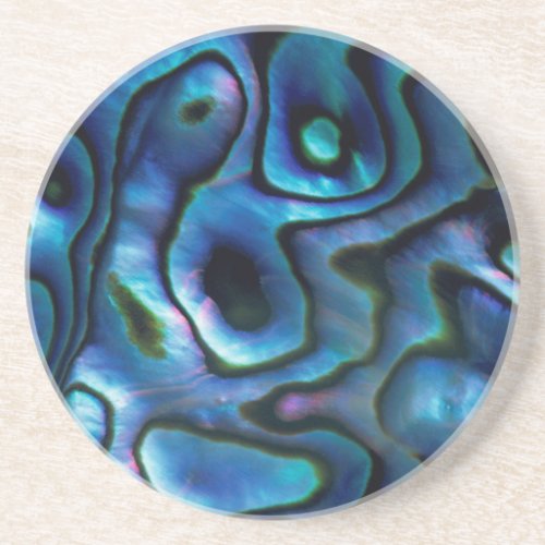 USA Colorado Lafayette Abalone shell Drink Coaster