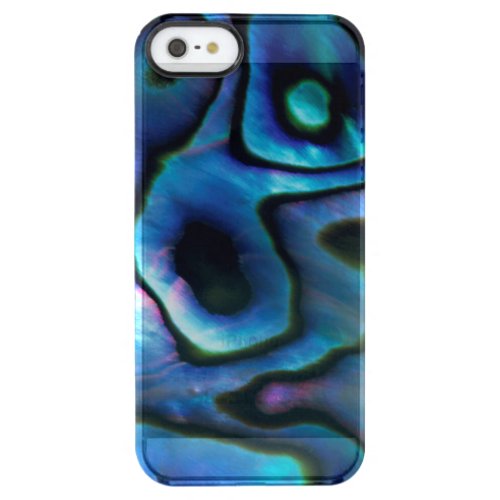 USA Colorado Lafayette Abalone shell Clear iPhone SE55s Case