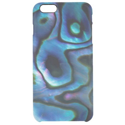 USA Colorado Lafayette Abalone shell Clear iPhone 6 Plus Case