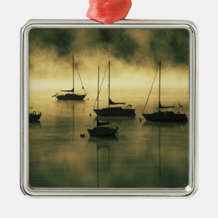 USA, Colorado, Lake Dillon.  The early morning Metal Ornament