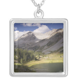 USA, Colorado, Lake Geneva 2 Silver Plated Necklace