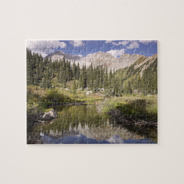 USA, Colorado, Lake Geneva Jigsaw Puzzle (Horizontal)