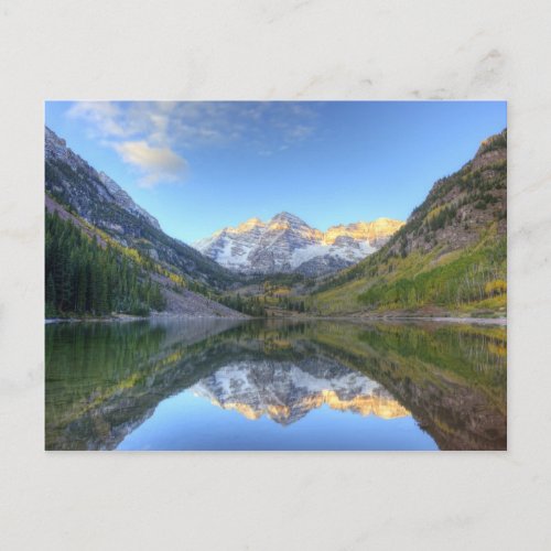 USA Colorado Maroon Bells_Snowmass Postcard