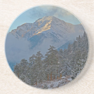 USA, Colorado, Mountains In Estes Park Drink Coaster