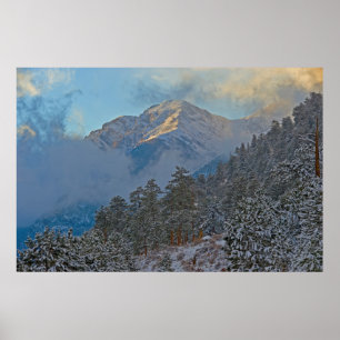 USA, Colorado, Mountains In Estes Park Poster
