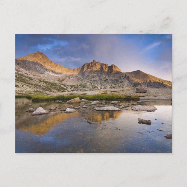 USA, Colorado, Rocky Mountain NP.  Storm clouds Postcard (Front)