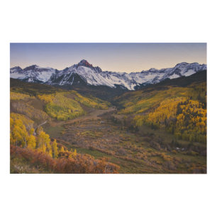 USA, Colorado, Rocky Mountains, San Juan Wood Wall Decor