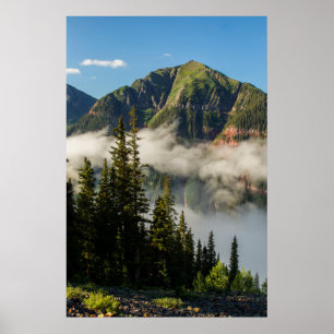 USA, Colorado, San Juan Mountains. Clearing Poster