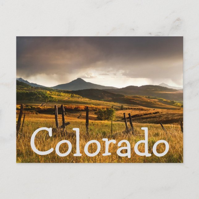 USA, Colorado, San Juan Mountains Postcard (Front)
