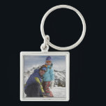 USA, Colorado, Telluride, Father and daughter Keychain<br><div class="desc">AssetID: 119705098 / {db2stock} / USA,  Colorado,  Telluride,  Father and daughter</div>