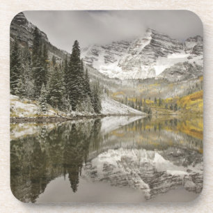 USA, Colorado, White River National Forest, Beverage Coaster