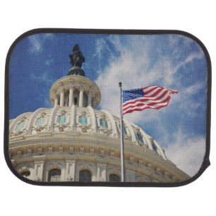 USA, Columbia, Washington DC, Capitol Building Car Floor Mat
