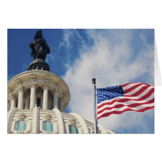USA, Columbia, Washington DC, Capitol Building Cards (Front Horizontal)