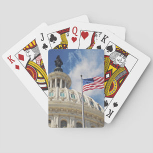 USA, Columbia, Washington DC, Capitol Building Poker Cards