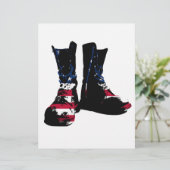 USA Combat Boots (Standing Front)