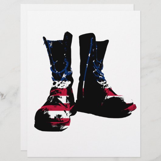 USA Combat Boots (Front/Back)