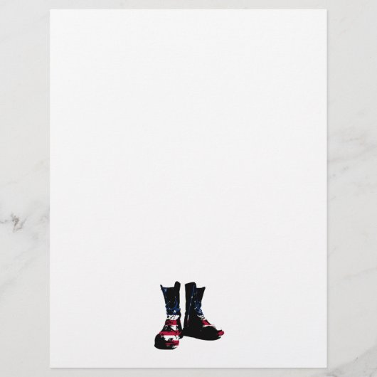 USA Combat Boots (Back)