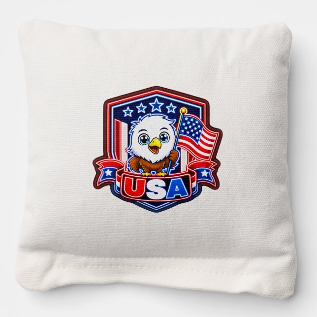 USA CORNHOLE BAGS (Front)