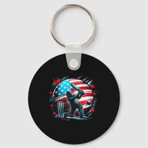 Usa Cricket Jersey Usa Cricket Team Lover Supporte Keychain